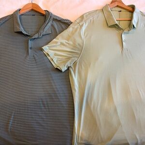 Lululemon Men's Striped Polo Shirts